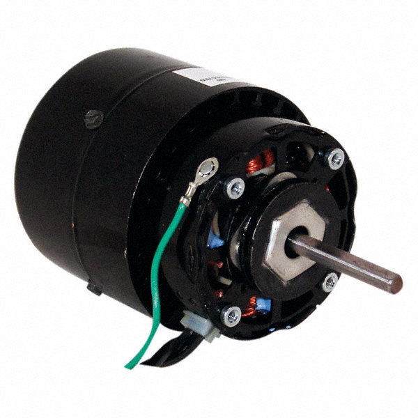 1/40 HP Unit Bearing Motor, Shaded Pole, 1550 Nameplate RPM,208-230 Voltage, Frame 4.0