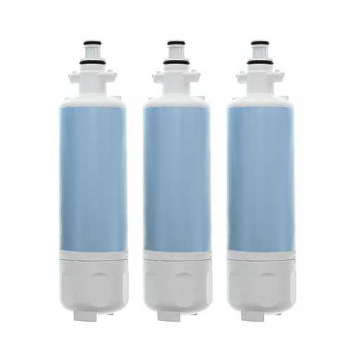 Replacement Water Filter Cartridge for LG LFX25976ST (3-Pack)