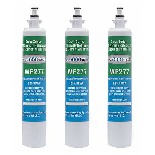 Aqua Fresh Replacement Water Filter Cartridge for GE GFE27GSDSS - (3 Pack)