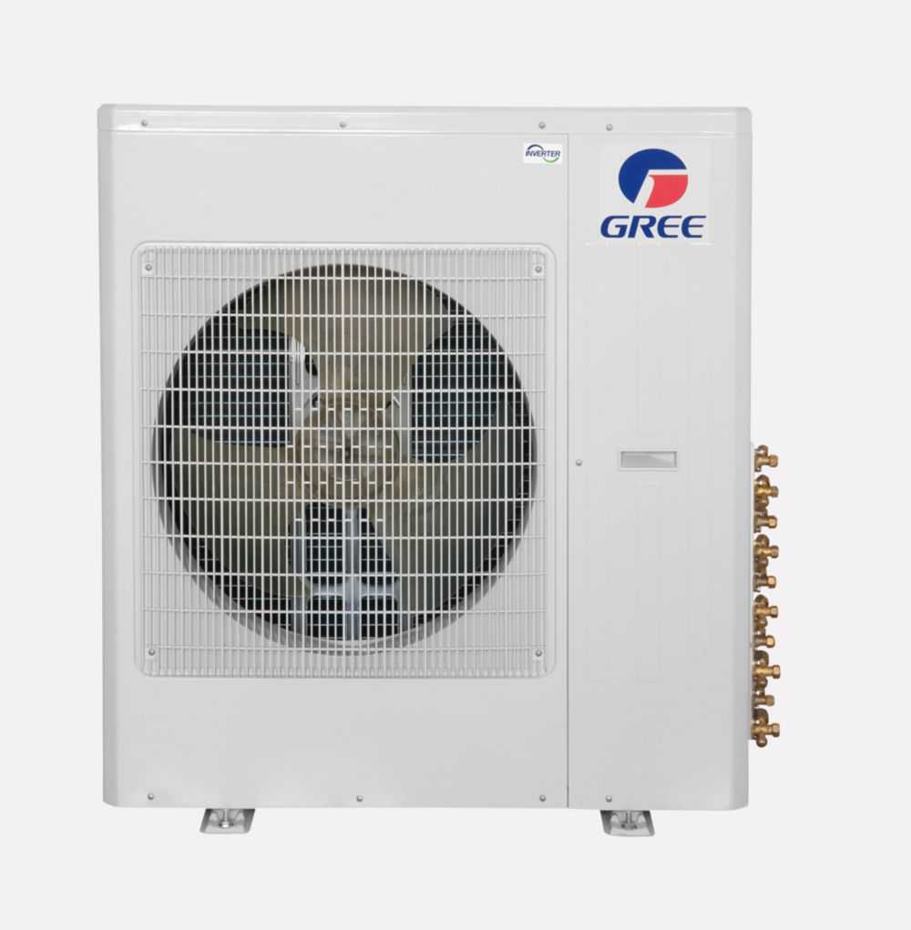 Gree Terra MULTI36CTERRA301 - 36,000 BTU Multi21+ Tri-Zone Wall Mount Mini Split Air Conditioner Heat Pump 208-230V (9-9-12)