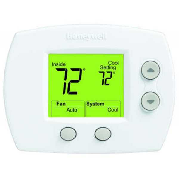 Honeywell TH5110D1022 - FocusPRO 5000 Digital Non-Programmable Thermostat 1H/1C